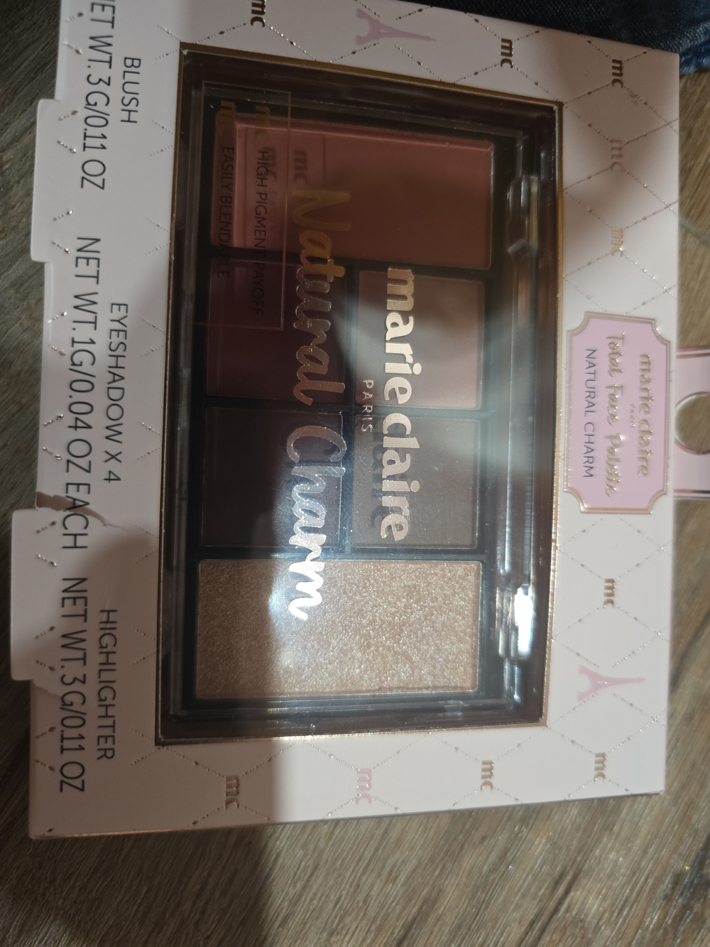 Natural Charm Blush & Eyeshadow Palette — Pink/Brown